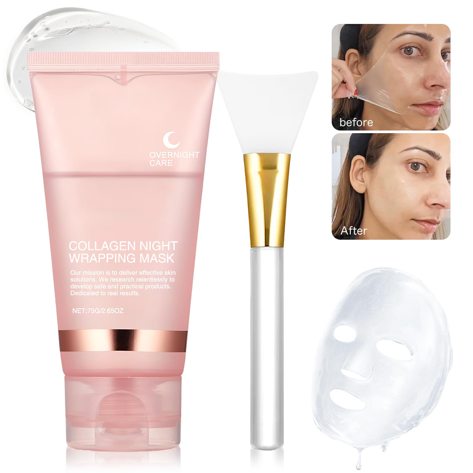 Collagen Overnight Wrapping Peel Off Face Mask